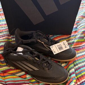 Adidas F 50 league size men men’s 8.5 women’s 9.5 Men's Black and Silver new